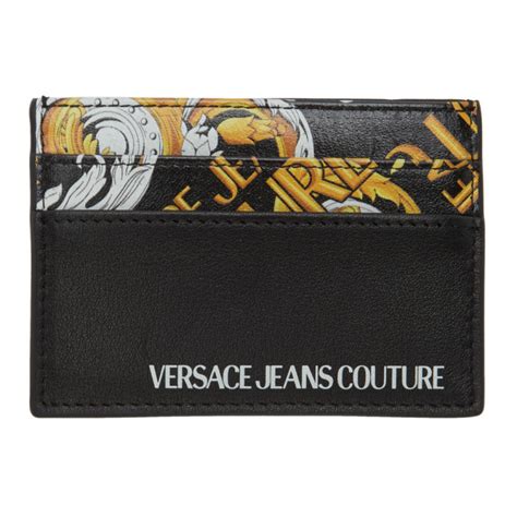 versace jeans cardholder|Versace Jeans Couture Barocco.